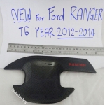 เบ้าปีก เบ้ามือเปิด ดำ เคฟล่าร์ Kevra  ใส่รถกระบะ รุ่น 2 ประตู ใหม่ Ford Ranger ฟอร์ด เรนเจอร์ All new ranger 2012 V.4